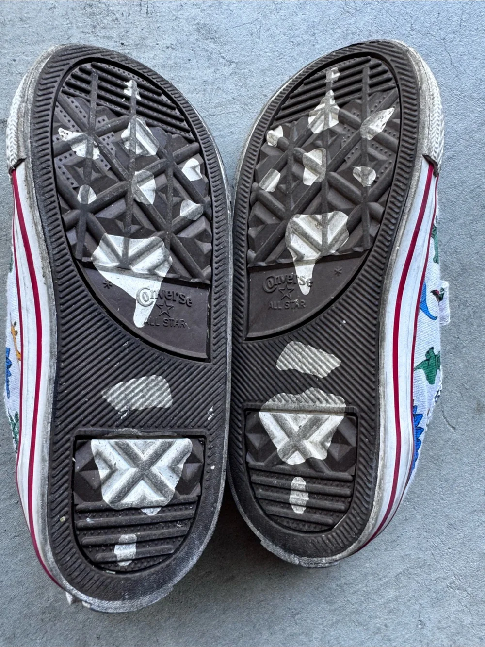 Kids Converse Chuck Taylor All Star 2V Double Strap Sneakers, Dinosaurs, 9M